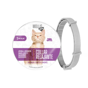 MOLLISPETS™ | COLLAR RELAJANTE DE FEROMONAS PARA GATOS