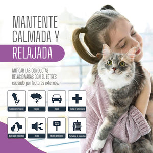 MOLLISPETS™ | COLLAR RELAJANTE DE FEROMONAS PARA GATOS